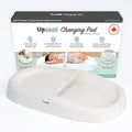 Upseat Baby Changing Pad, Non-Slip Grippy Design, Premium Cushioned Foam, Contoured for Comfort, Waterproof and Easy-to-Clean, Liquid-Resistant (Coconut)