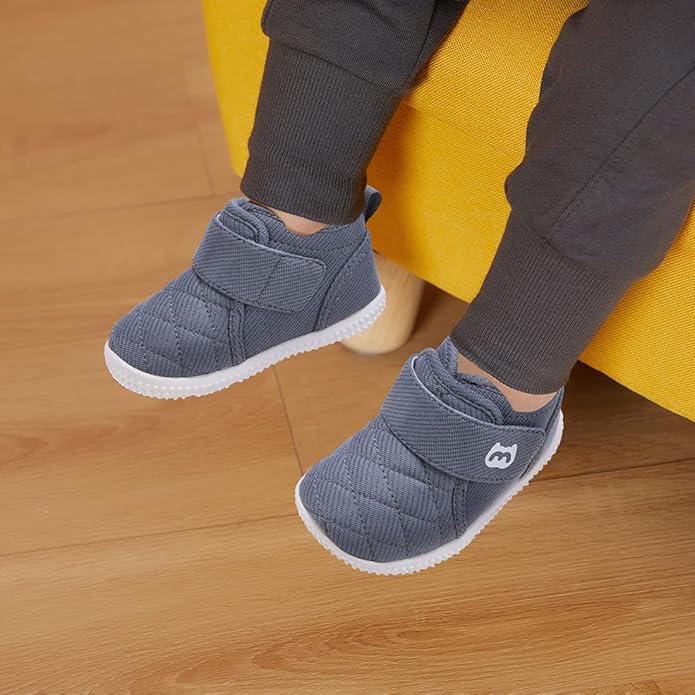 BMCiTYBM Toddler Baby Winter Snow Boots Boy Girl Faux Fur Warm Non Slip First Walking Infant Shoes