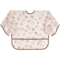 Bumkins Sleeved Bib for Girl or Boy, Baby and Toddler for 6-24 Mos, Essential Must Have for Eating, Feeding, Baby Led Weaning Supplies, Long Sleeve Mess Saving Food Catcher, Soft Fabric, Palm Trees