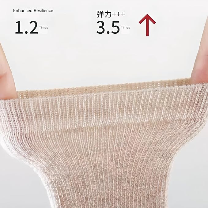 Toddler Socks Unisex Baby Baby Crew Cotton Cuff Socks for Infant Girls Stocking Stuffer for Kids 0-36 Months