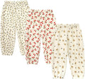 MYGBCPJS Baby Boys Girls Cotton Linen Trousers Kids Casual Ankle Pants Loose Long Bloomers