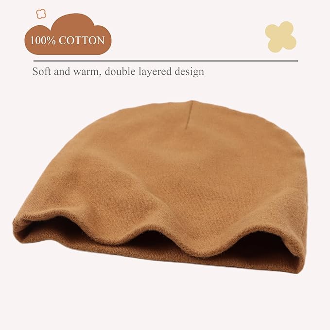 Bamery Cotton Baby Girl Hat Preemie Boys Beanie Newborn Hospital Hats Winter Infant Hats for Girls