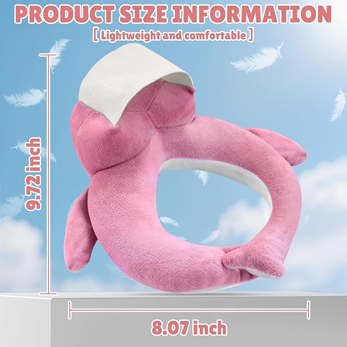 kornsurte Nursing Pillow for Bottle Feeding, Bottle Holder Support Pillow, Ergonomic Comfort Nursing Essentials for Mom, Sore Arm & Wrist Relief (Pink)