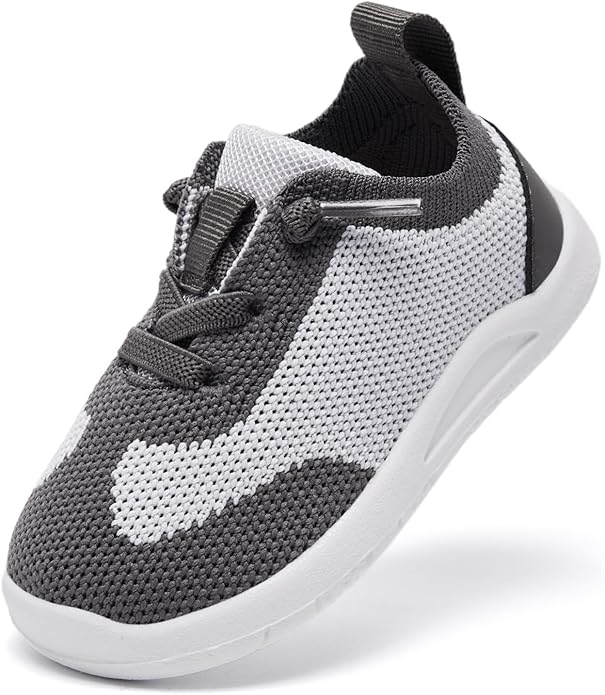 MORENDL Toddler Shoes Baby Walking Sock Shoes Infant Sneakers 0-4 Years Boy Girl Barefoot Tennis Shoe Non-Slip Brethable