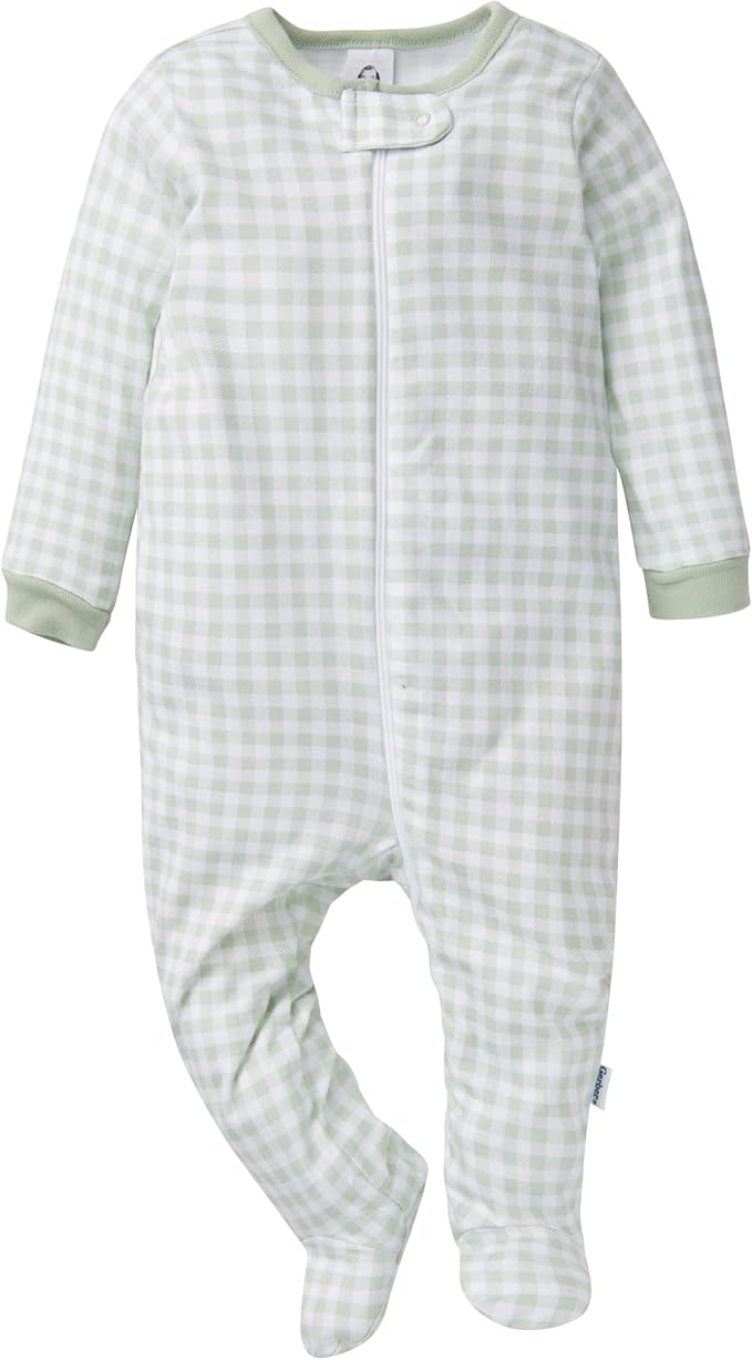 Gerber Baby Girls 4 Pack Sleep 'N Play Footie