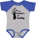 inktastic I'm Grandpa's Lil' Caddy- Golf for Kids Baby Bodysuit