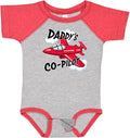 inktastic Daddys Co-Pilot for Fathers Day Baby Bodysuit