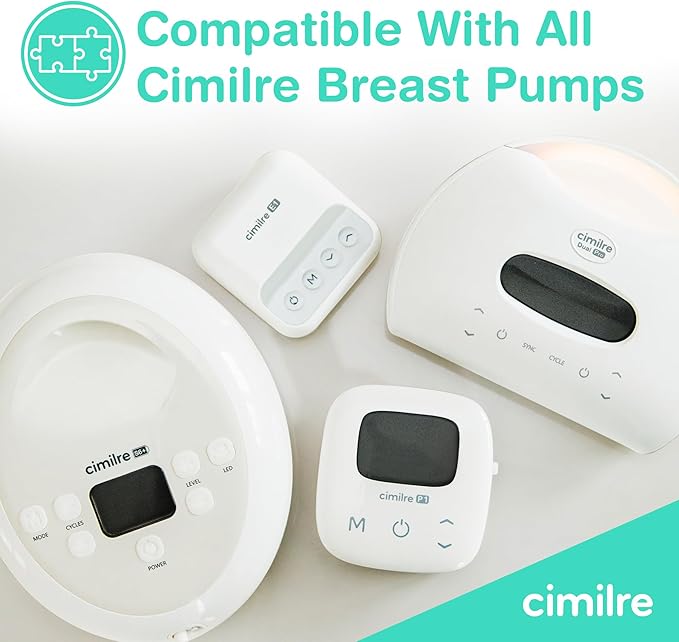 Cimilre 16MM Breast Shields, Spare & Replacement Breast Shields for The Cimilre Breast Pump, Comfortable Breast Pump Parts for Nursing Moms, 16MM Shields (Set of 2)