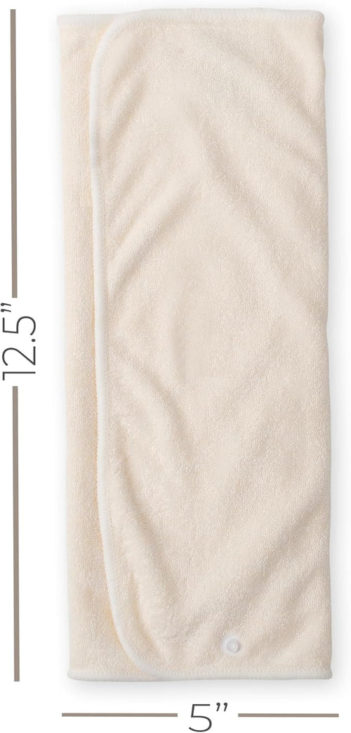 7 Pack Cloth Diaper Prefold Inserts with Snap - 2-4-2 Layers - Reusable and Absorbent - 13" x 15" Perfect for Any Diaper - Nora's Nursery
