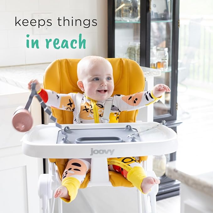 BUSY BABY Silicone Mat Bundle - 1 Original Mat Plus 1 Mini Mat, New Stronger Suction Cups, 6 Straps to Secure Baby Essentials and Keep Them Off The Floor, Baby Led Weaning, Wet Bag Included (Blue)