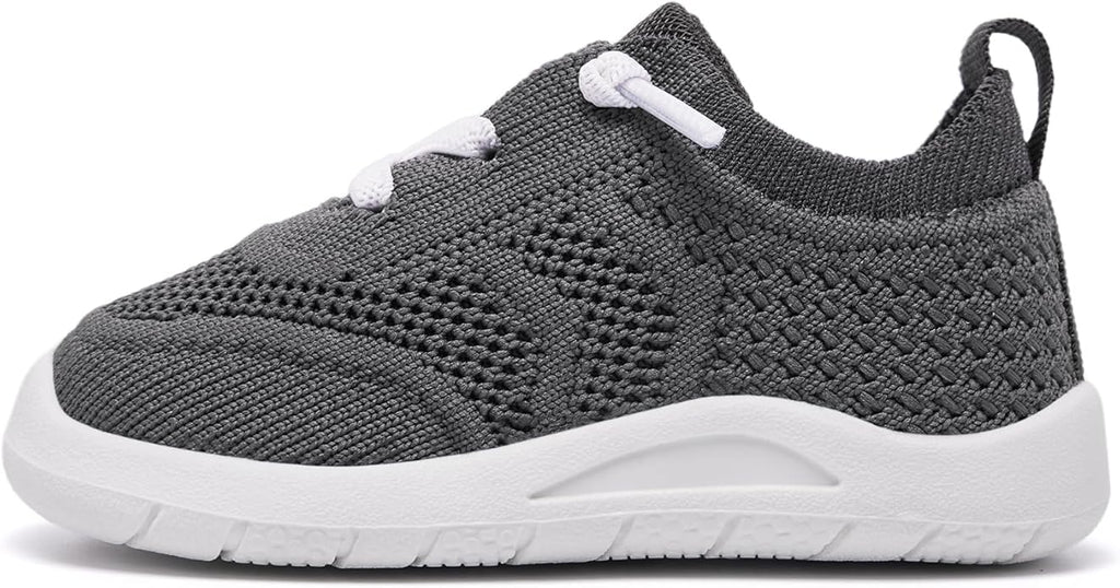 MORENDL Toddler Shoes Baby Walking Sock Shoes Infant Sneakers 0-4 Years Boy Girl Barefoot Tennis Shoe Non-Slip Brethable