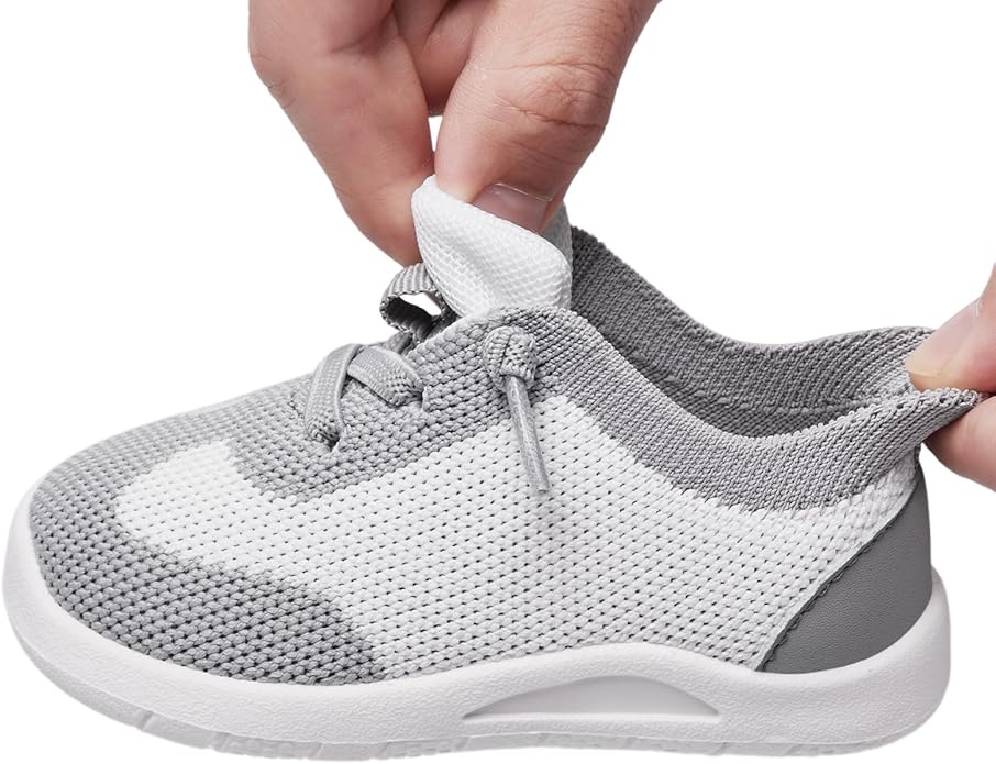 MORENDL Toddler Shoes Baby Walking Sock Shoes Infant Sneakers 0-4 Years Boy Girl Barefoot Tennis Shoe Non-Slip Brethable