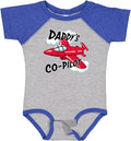 inktastic Daddys Co-Pilot for Fathers Day Baby Bodysuit