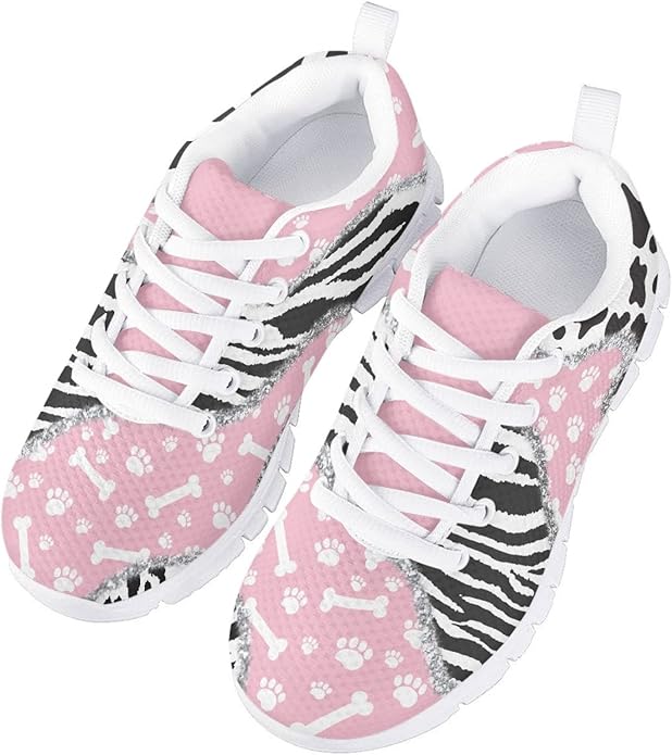 MARSVOVO First Shoes for Walking Boy Girl Athletic Lightweight Flexible Lace-up Breathable Running Shoes Casual Classic Comfortable Non Slip Play Sport Learning to Walk Toddler Girl Sneakers