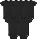 Gerber baby-girls 5-pack Solid Onesies Bodysuits