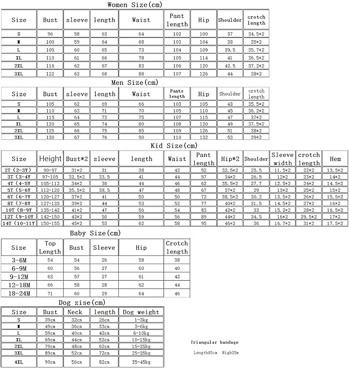 Awoscut Family Christmas Pajamas Matching Pajamas for Family, Xmas PJs Sets Holiday Sleepwear