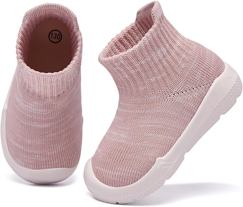 MORENDL Toddler Sock Shoes Baby Walking Shoes Infant Slippers Boys & Girls Non-Slip Sneakers