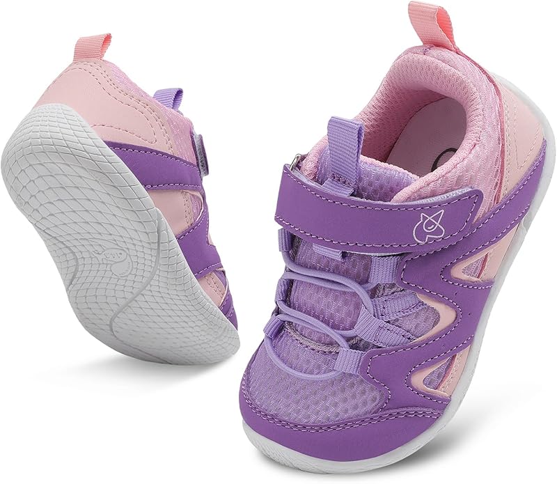 LeIsfIt Baby Shoes Boys Girls First Walking Shoes Non-Slip Toddler Breathable Sneakers Infant Sneakers