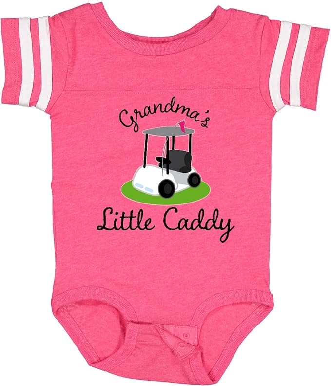 inktastic Grandma's Little Caddy Golf Baby Bodysuit