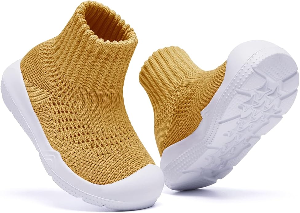 MORENDL Toddler Sock Shoes Baby Walking Shoes Infant Slippers Boys & Girls Non-Slip Sneakers