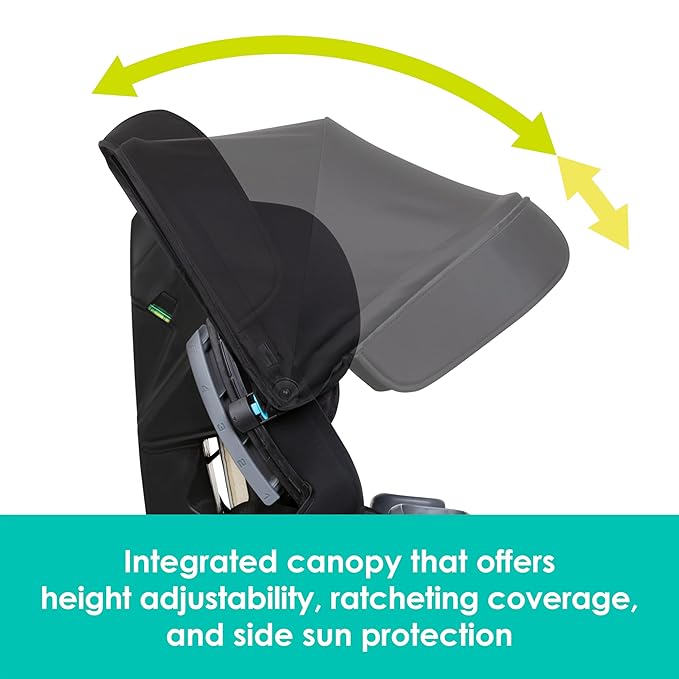 Baby Trend Cover Me™ 4-in-1 Convertible Car Seat, Dark Moon