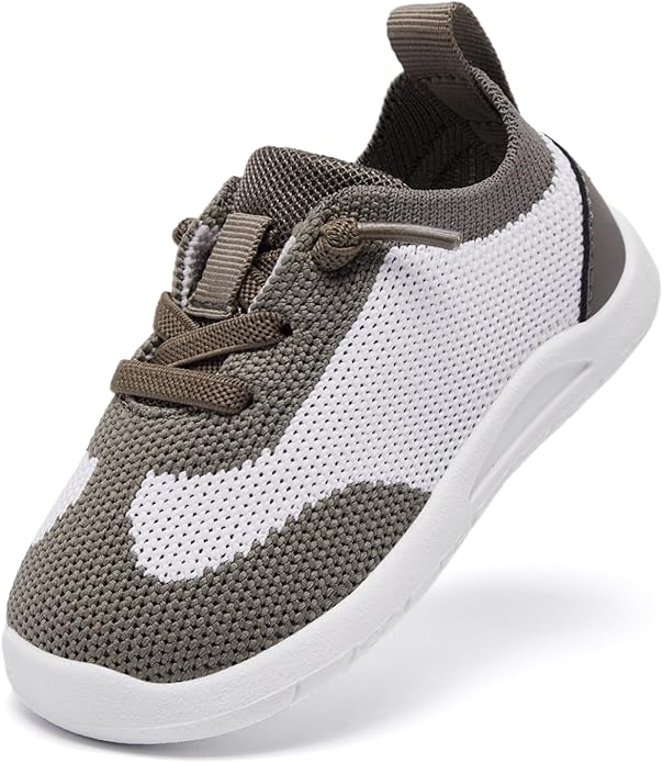 MORENDL Toddler Shoes Baby Walking Sock Shoes Infant Sneakers 0-4 Years Boy Girl Barefoot Tennis Shoe Non-Slip Brethable