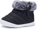 BMCiTYBM Baby Boy Girl Snow Boots Waterproof Winter Warm Booties Nonslip Lightweight Outdoor Shoes for First Walkers 6 9 12 18 24 Months(Infant/Toddler)