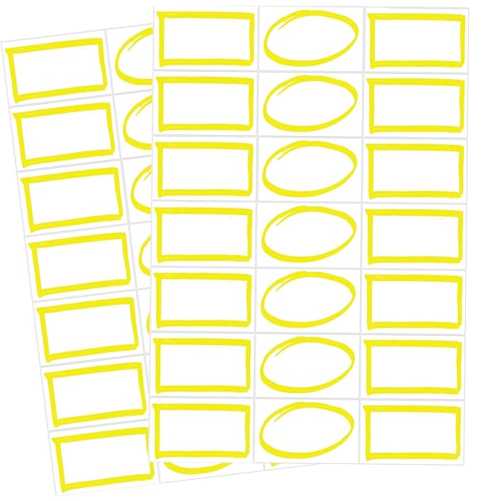 Lil' Labels Daycare Value Pack Bottle and Clothing Labels, Waterproof, Highlighter