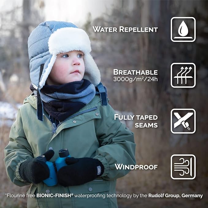 JAN & JUL Waterproof Winter Hat for Babies and Kids
