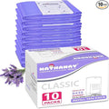 Diaper Pail Refill Bags Compatible With Dekor Classic Diaper Pail, Extra 30% Length, Lavender Scent, 10 Pack