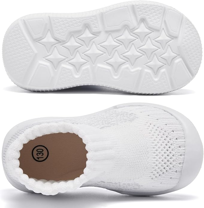 MORENDL Toddler Sock Shoes Baby Walking Shoes Infant Slippers Boys & Girls Non-Slip Sneakers