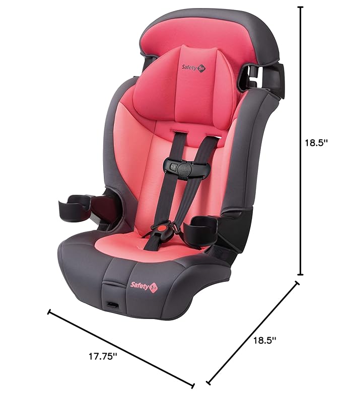 Safety 1st Grand 2-in-1 Booster Car Seat, Sunrise Coral