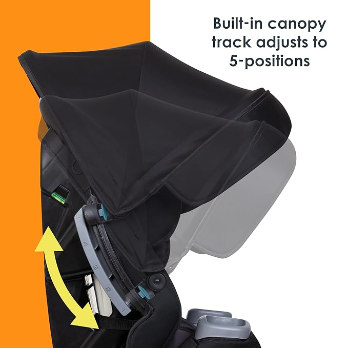 Baby Trend Cover Me™ 4-in-1 Convertible Car Seat, Dark Moon