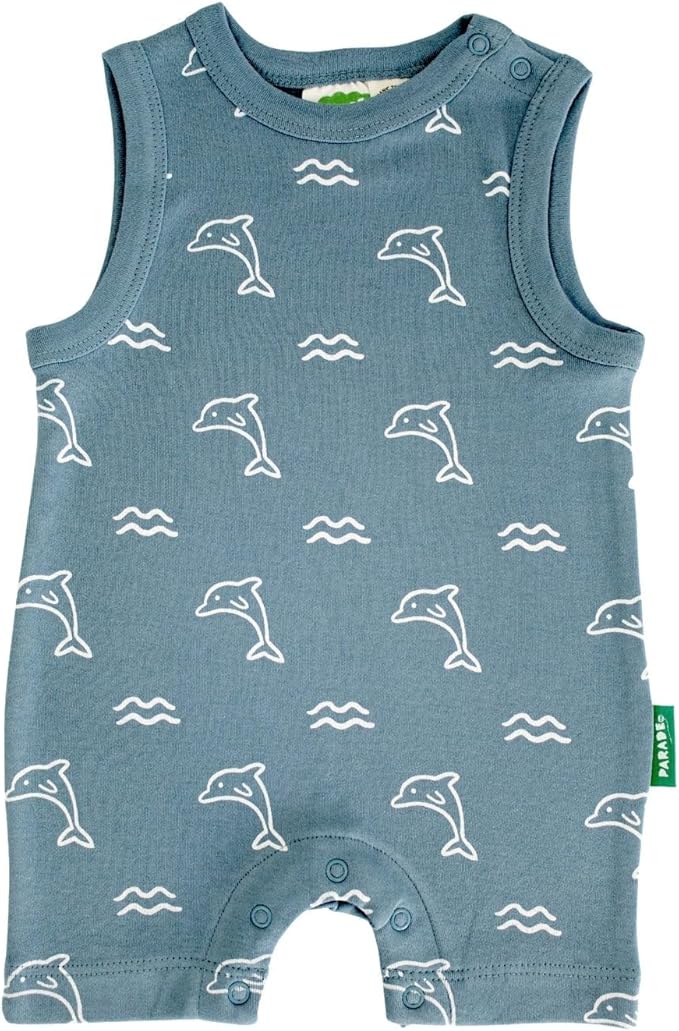 PARADE Organic Tank Rompers - Signature Prints