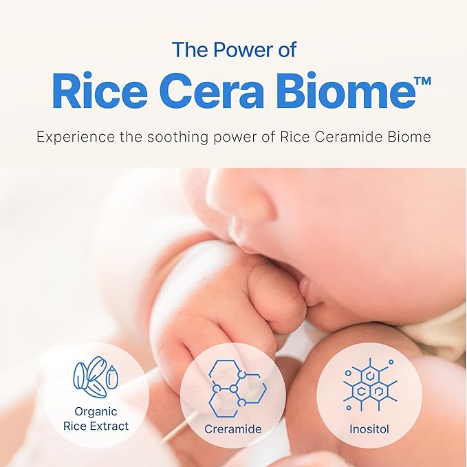 BEBESUP- Head to Toe Wash Baby Shampoo | Korean Skincare for Sensitive & Atopic Skin Organic Rice Cera Biome Hypoallergenic Coconut-Derived Cleanser Head to Toe Use 10.14 fl oz