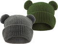 Toddler Boy Winter Hat Baby Knit Beanie Girl Warm Hats Kid Bear Ear Beanies for Cold Weather