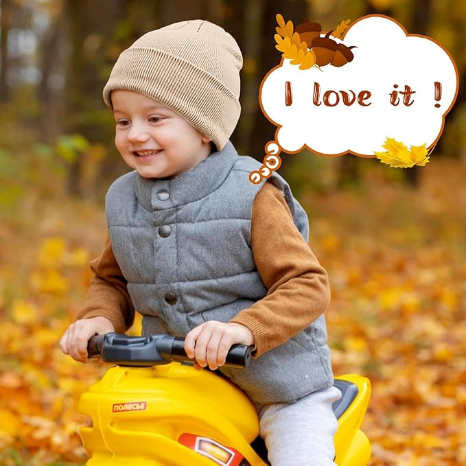 ZOORON Toddler Beanie Baby Boys Girls Beanies Kids Winter Hats Children Knit Warm Caps Soft Ski Hat