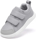 MORENDL Wide Toe Box Shoes Toddler Barefoot Shoes Baby Walking Shoe Boy Girl Non-Slip Zero Drop Minimalist Sneakers Comfort Tennis Outdoor Activities