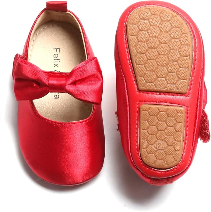 Soft Sole Baby Shoes - Infant Baby Walking Shoes Moccasins Rubber Sole Crib Shoes