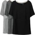 Smallshow Women's Maternity Nursing Tops Short Sleeve Breastfeeding Clothes