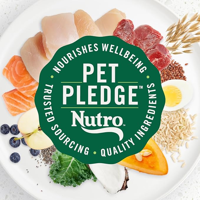 Nutro Ultra High Protein Dry Puppy Food, Trio of Proteins from Chicken, Lamb and Salmon, 3.5 lb Bag