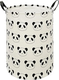 Round Laundry Hamper Storage Basket Laundry Organizer Hamper Storage Bins Clothes and Toys Box Nursery Hamper Gift Basket For Kids with Handles
