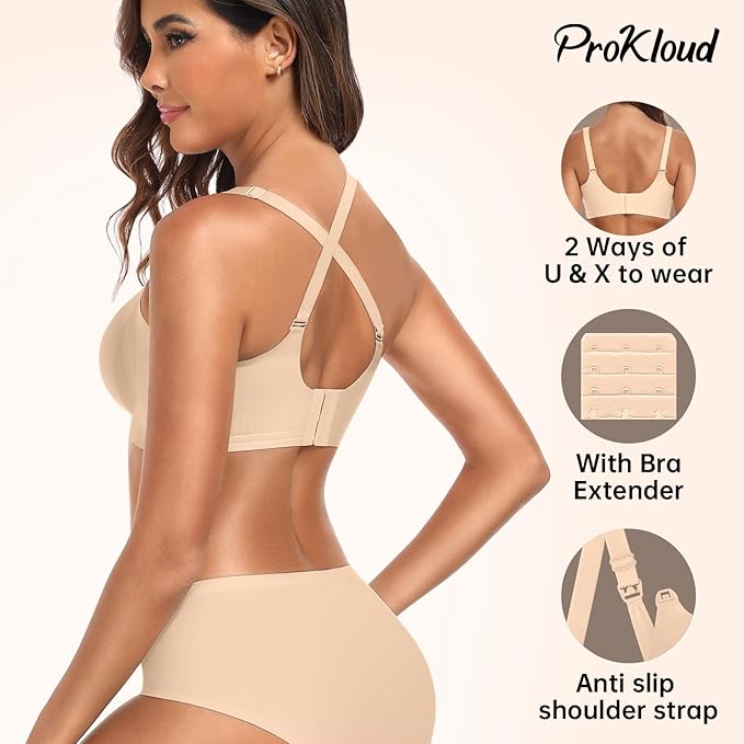 Nursing Bras for Breastfeeding Seamless Supportive Maternity Bras Women Comfort Pregnancy Sleep Bralette