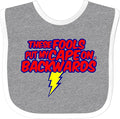 inktastic These Fools Put My Cape on Backwards ® Baby Bib