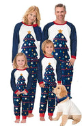 Awoscut Christmas Family Matching Pajamas Christmas Pjs Holiday Nightwear Sleepwear Sets Long Sleeve Pjs
