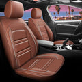 Seat Cover for Toyota Tundra 2000-2025 | Car Seat Covers Front Seats, Waterproof Seat Protectors, Automotive Front Seat Covers (Front Seat, Coffee)