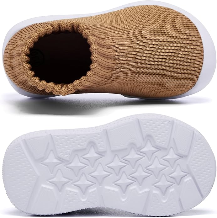 MORENDL Toddler Sock Shoes Baby Walking Shoes Infant Slippers Boys & Girls Non-Slip Sneakers