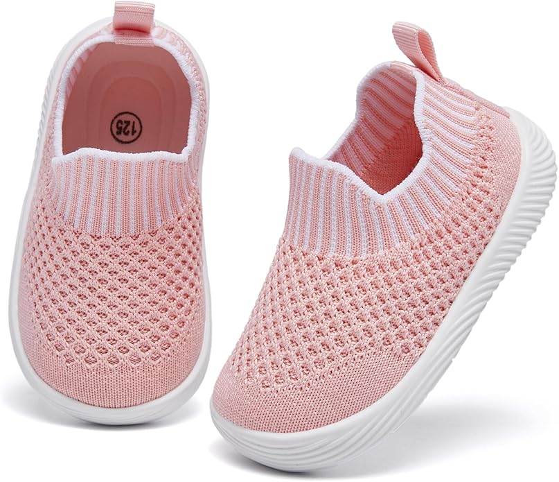 MORENDL Baby Toddler Walking Socks Non-Slip Breathable Unisex Casual Sneakers