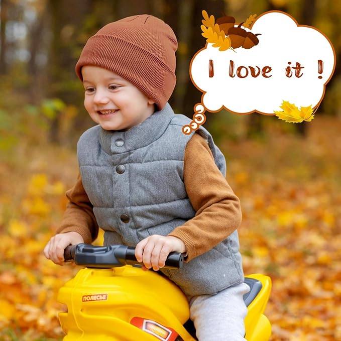 ZOORON Toddler Beanie Baby Boys Girls Beanies Kids Winter Hats Children Knit Warm Caps Soft Ski Hat