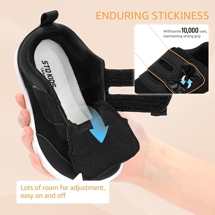Toddler Wide Toe Box Barefoot Shoes Boys Girls Zero Drop,Baby First Walking Shoes Glitter Little Kids Sneakers Non-Slip Preschool Running Tennis Canvas Casual Preschool Outdoor Activities